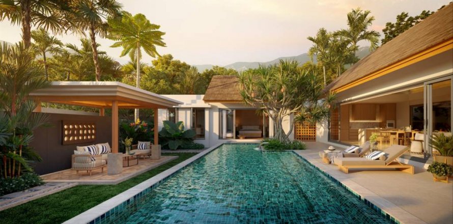 Chalet de 3 dormitorios en Phuket, Tailandia № 115760