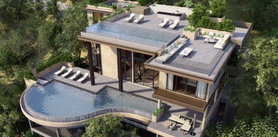 Chalet de 5 dormitorios en Phuket, Tailandia № 132550