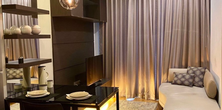 Condominio de 1 dormitorio en Khlong Toei, Bangkok, Tailandia № 76207