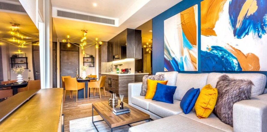Condominio de 1 dormitorio en Bangkok, Tailandia № 124506
