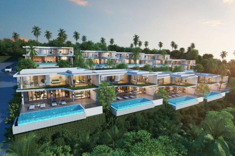 Hors-plan Ocean Sky Villa à Ko Samui, Thaïlande № 85300