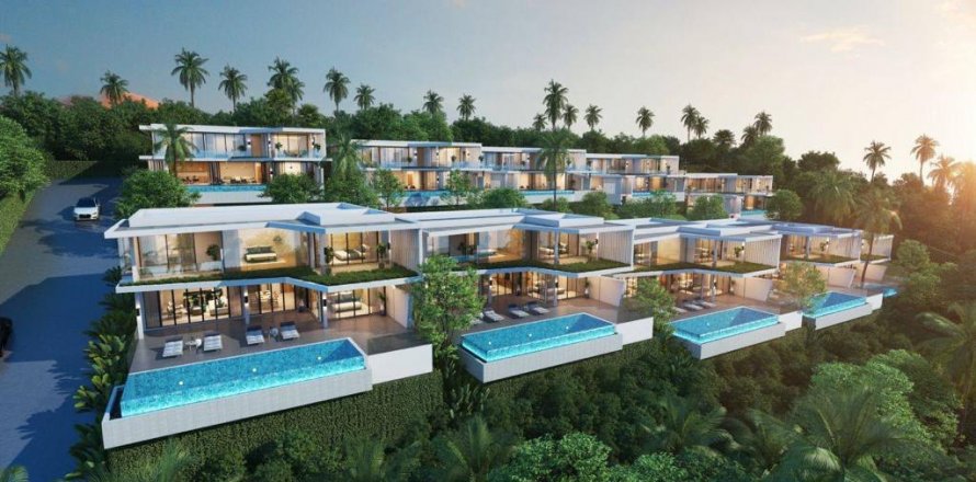 Hors-plan Ocean Sky Villa à Ko Samui, Thaïlande № 85300