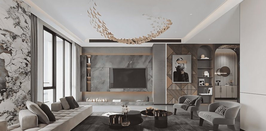 Квартира в Sapphire Luxurious Condominium Rama 3, Ян Нава, Бангкок, Таиланд с 1 спальней № 130762