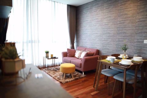 Condo in Bangkok, Thailand, 2 bedrooms in Wish Signature Midtown Siam  № 77899