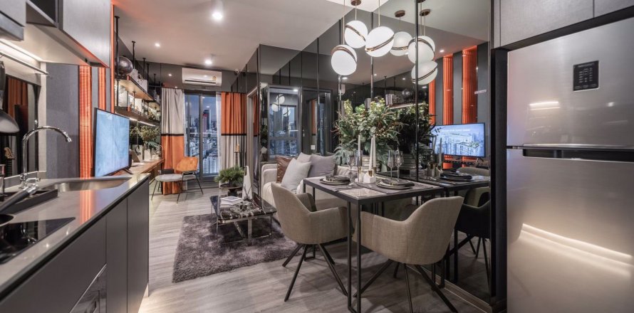 Condominio de 1 dormitorio en Bangkok, Tailandia en IDEO SUKHUMVIT RAMA 4  № 77903