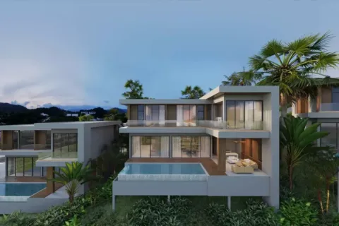 Chalet de 3 dormitorios en Ko Samui, Tailandia № 108015 - foto 5