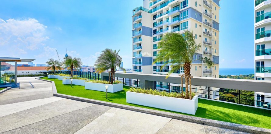 Apartamento de 1 dormitorio en Pattaya, Tailandia № 101286