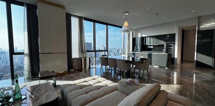 คอนโดมิเนียมในวัฒนา, กรุงเทพฯ, ประเทศไทย, 3 ห้องนอน № 123903
