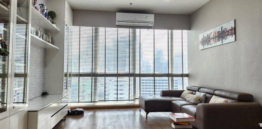 Condominio de 2 dormitorios en Khlong Toei, Bangkok, Tailandia № 123907