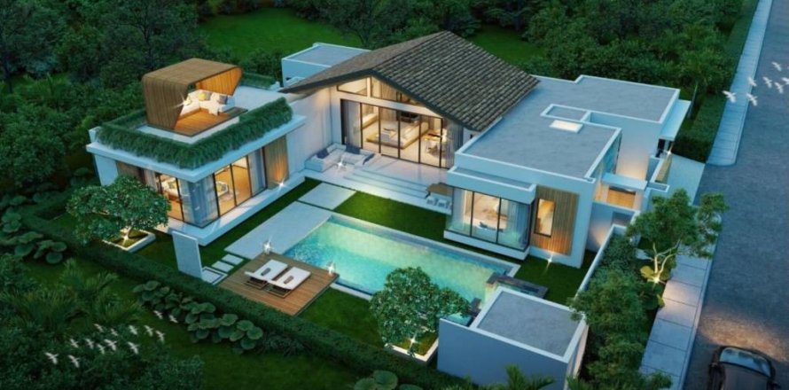 Chalet de 3 dormitorios en Phuket, Tailandia № 132779