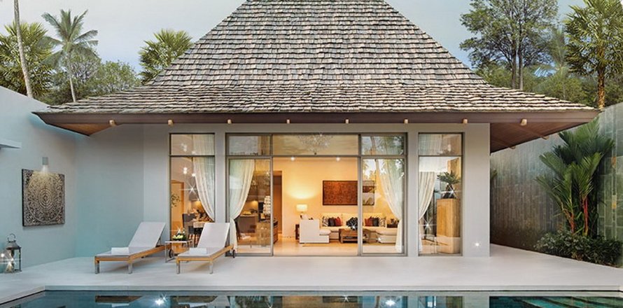 Chalet de 5 dormitorios en Anchan Flora, Phuket, Tailandia № 106932