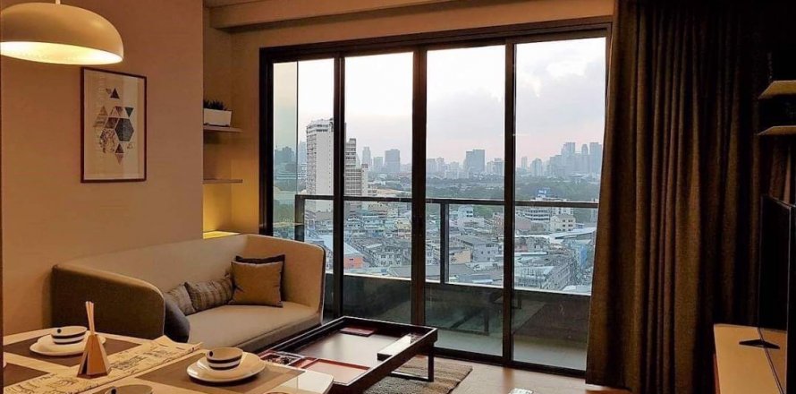 Condo à Bangkok, Thaïlande, 2 chambres à The Lumpini 24 № 80852