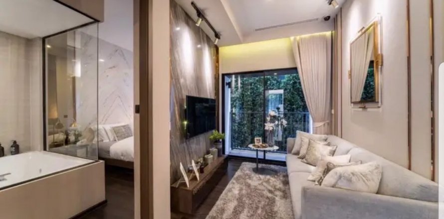 Condo in Bangkok, Thailand, 1 bedroom in Park Origin Thonglor № 80848