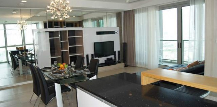 Condo in Bangkok, Thailand, 2 bedrooms in The River № 80847