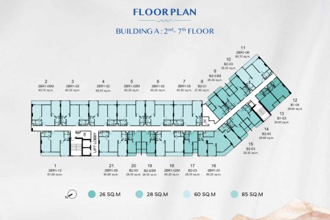 Студия в кондо в Банг Тао, Таиланд № 80149 - фото 18