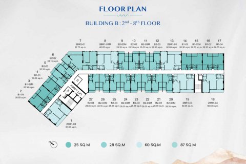 Студия в кондо в Банг Тао, Таиланд № 80149 - фото 16