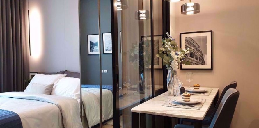 Condominio de 1 dormitorio en Bangkok, Tailandia en KNIGHTSBRIDGE PRIME RATCHAYOTHIN № 77547