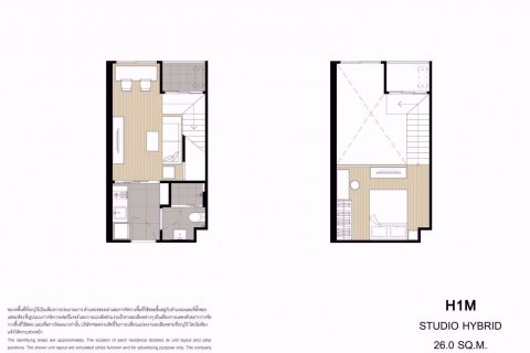 Студия в Ideo Charan 70 - Riverview, Бангкок, Таиланд № 77544