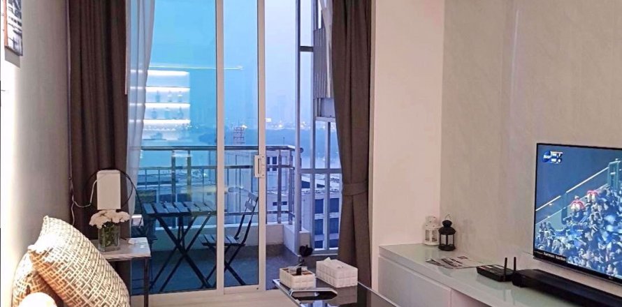 Condominio de 1 dormitorio en Bangkok, Tailandia en Supalai Prima Riva  № 77550