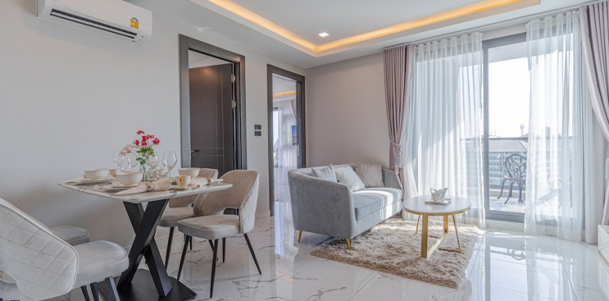 Apartamento de 2 dormitorios en Pattaya, Tailandia № 101502