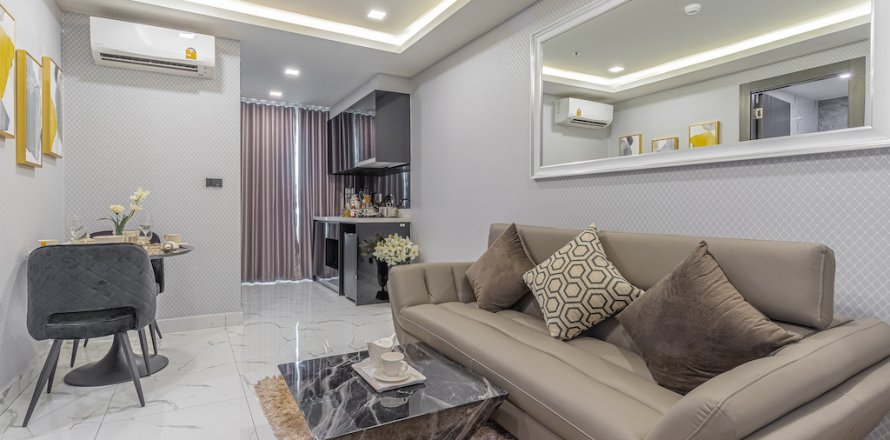 Apartamento de 1 dormitorio en Pattaya, Tailandia № 101500