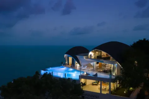 Chalet de 4 dormitorios en Ko Samui, Tailandia № 107667 - foto 5