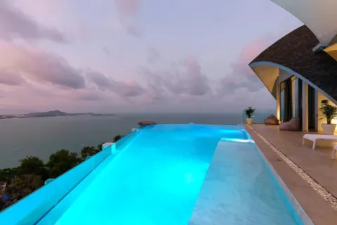 Chalet de 4 dormitorios en Ko Samui, Tailandia № 107667 - foto 8