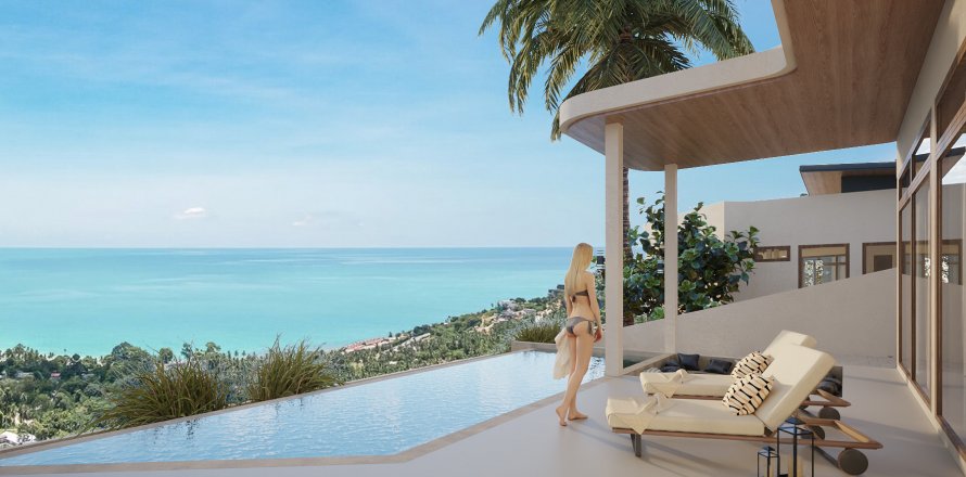 Haus in Ko Samui, Thailand 4 Schlafzimmer № 124894