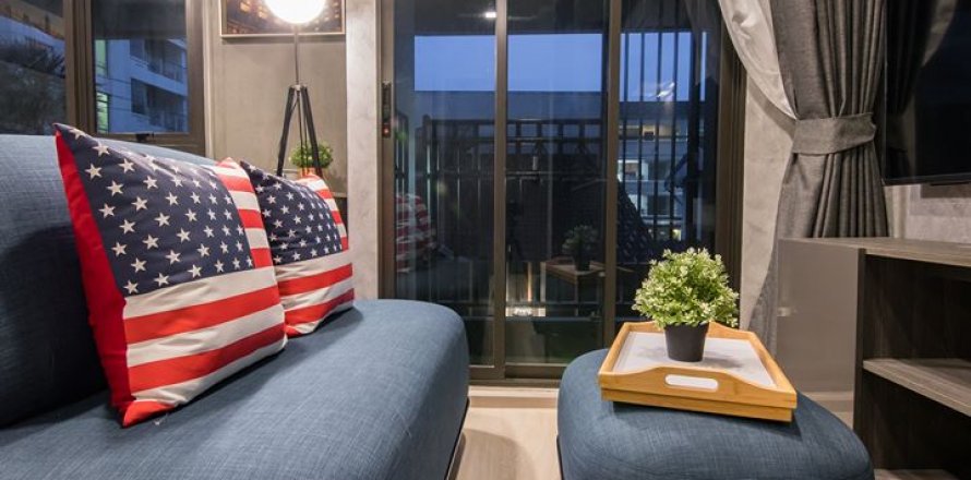 Estudio en el condominio en Bangkok, Tailandia № 143900