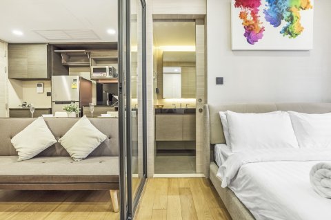 Condominio de 1 dormitorio en Bangkok, Tailandia № 143974 - foto 8