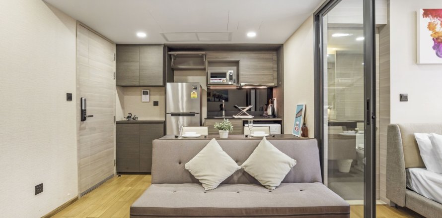 Condominio de 1 dormitorio en Bangkok, Tailandia № 143974