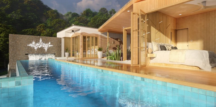 Chalet de 3 dormitorios en Phuket, Tailandia № 81791