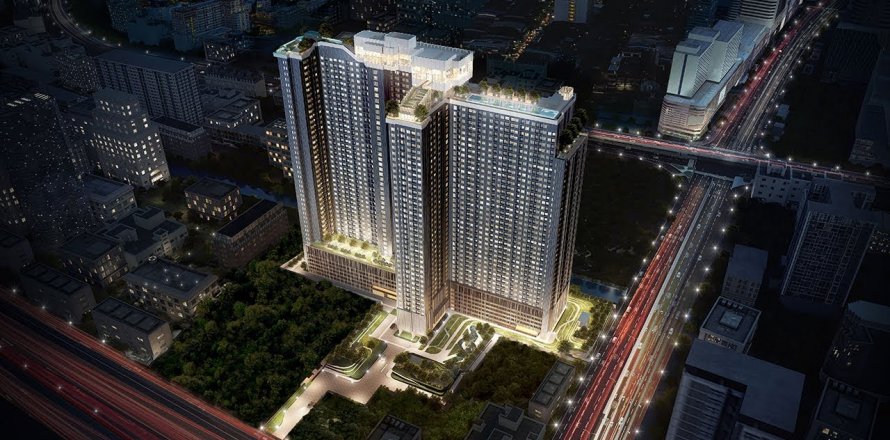 Condominio de 1 dormitorio en Bangkok, Tailandia № 143986
