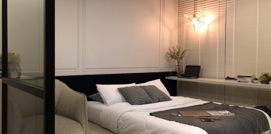Estudio en el condominio en Bangkok, Tailandia № 143984