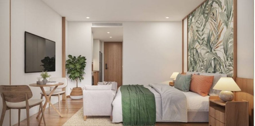Estudio en el condominio en Phuket, Tailandia № 124733
