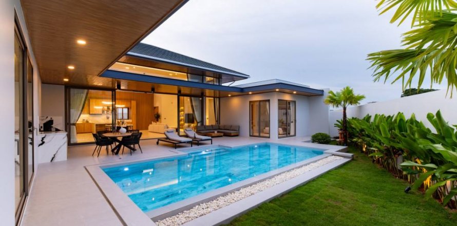 Chalet de 3 dormitorios en Hua Hin, Tailandia № 119778