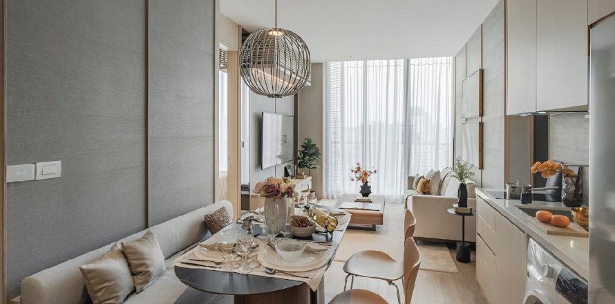 Condominio de 2 dormitorios en Bangkok, Tailandia № 104926