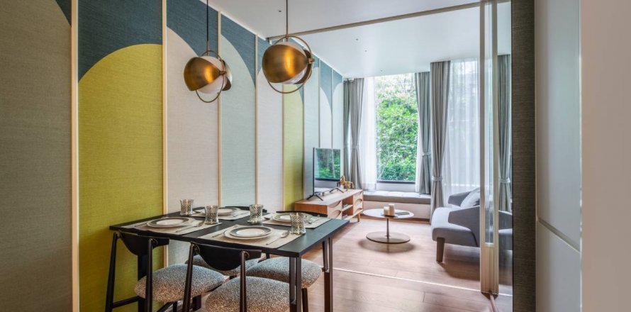 Condominio de 1 dormitorio en Bangkok, Tailandia en Noble Form Thonglor № 104927