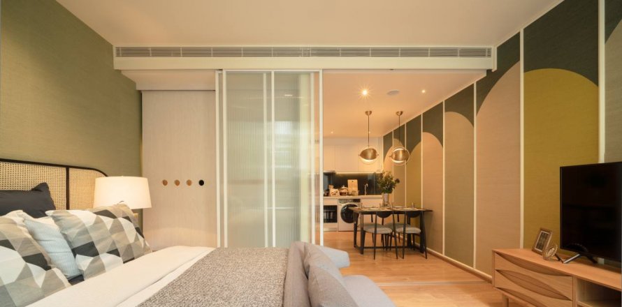 Condominio de 1 dormitorio en Bangkok, Tailandia en Noble Form Thonglor № 85326