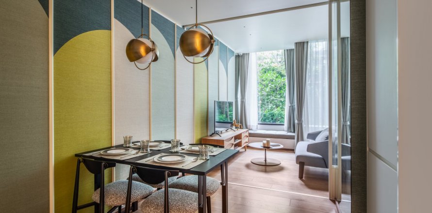 Condominio de 1 dormitorio en Bangkok, Tailandia en Noble Form Thonglor № 85325