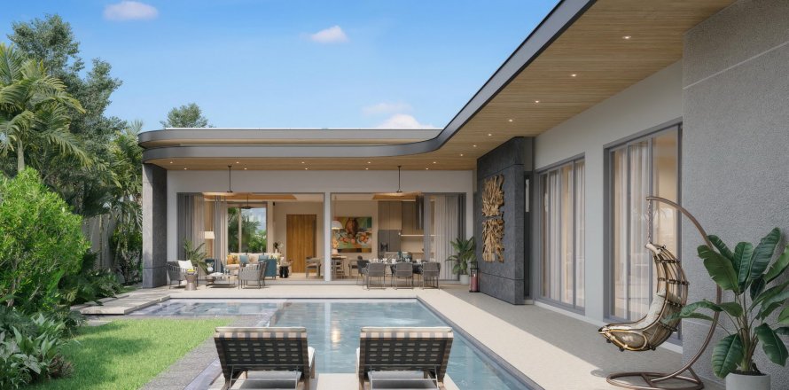 Chalet de 3 dormitorios en Alinda Villas, Phuket, Tailandia № 81279