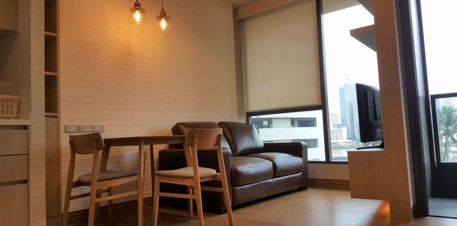 Condo à Bangkok, Thaïlande, 1 chambre à The Lumpini 24  № 79557