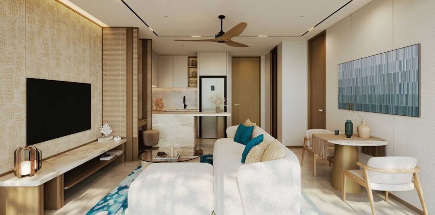 Condominio de 1 dormitorio en Bang Tao, Tailandia № 120763