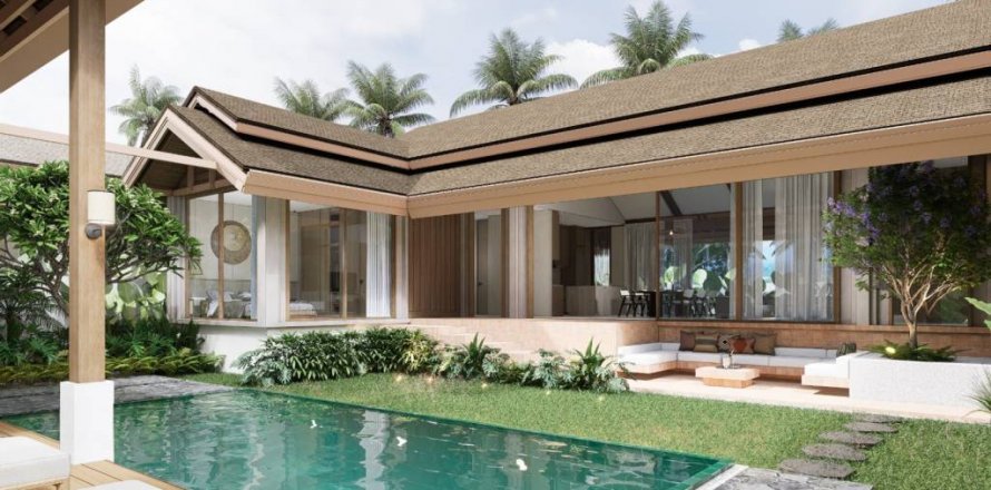 Chalet de 3 dormitorios en Surat Thani, Tailandia № 132857