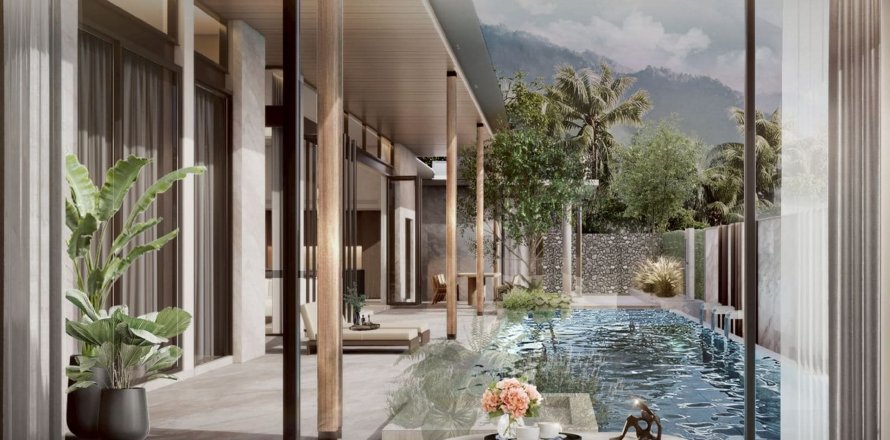 Chalet de 3 dormitorios en The Title Villa Kirara, Bang Tao, Tailandia № 133249