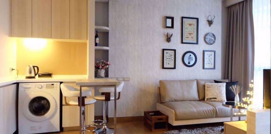 Condominio de 1 dormitorio en Bangkok, Tailandia en The Lumpini 24 № 77860