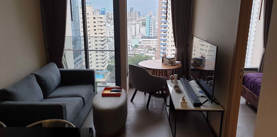 Condo à Bangkok, Thaïlande, 1 chambre à THE ESSE ASOKE № 85281