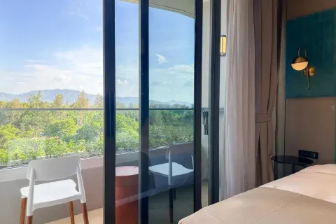 Студия в кондо в Пхукете, Таиланд в Layan Green Park № 120966