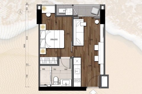 Apartamento de 1 dormitorio en Pattaya, Tailandia № 101429 - foto 14