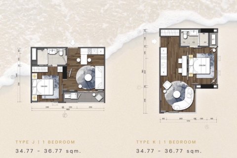 Apartamento de 1 dormitorio en Pattaya, Tailandia № 101429 - foto 17